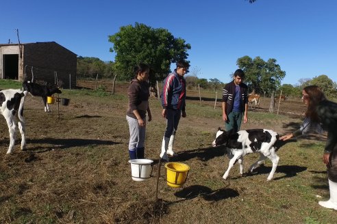 Visita Tambo Educativo de la Escuela Normal Rural Juan Bautista Alberdi - Oro Verde - Entre Ríos