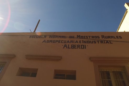 Visita Tambo Educativo de la Escuela Normal Rural Juan Bautista Alberdi - Oro Verde - Entre Ríos
