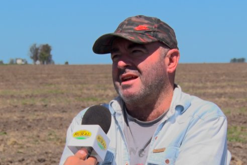 Marcelo Cattaneo - Productor Agropecuario - Siembra de Arroz en Colonia La Mora, Dpto. Villaguay
