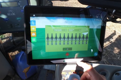 Grinóvero muestra la tecnología que usa al servicio de su campo - Diego Pasinato Agrotecnología