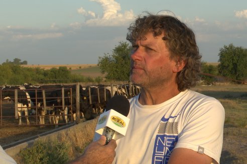 Carlos Bernhart , Contratista Rural y Gustavo Gareis, Productor Tambero - Fertilización Orgánica en Aldea Santa Rosa