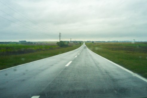 ¡En el blanco! La lluvia cayó en Entre Ríos exactamente a la hora señalada
