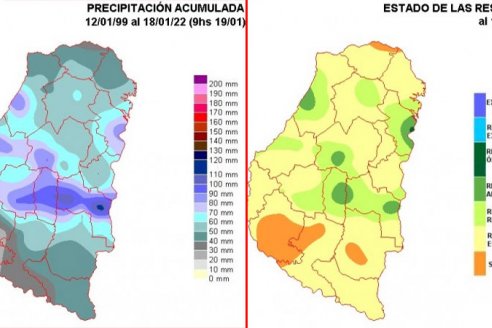 La Bolsa de Cereales destacó "el retroceso de la sequía"