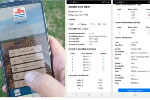 INTA liberó una nueva aplicación para fertilizaciones de precisión