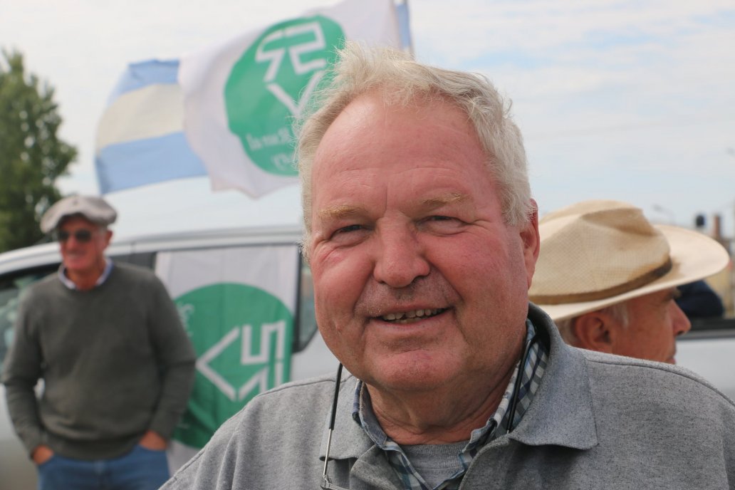 El productor es la tercera generación de una familia que trabaja en el Delta.