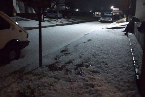 El granizo demolió cualquier expectativa positiva en las lluvias