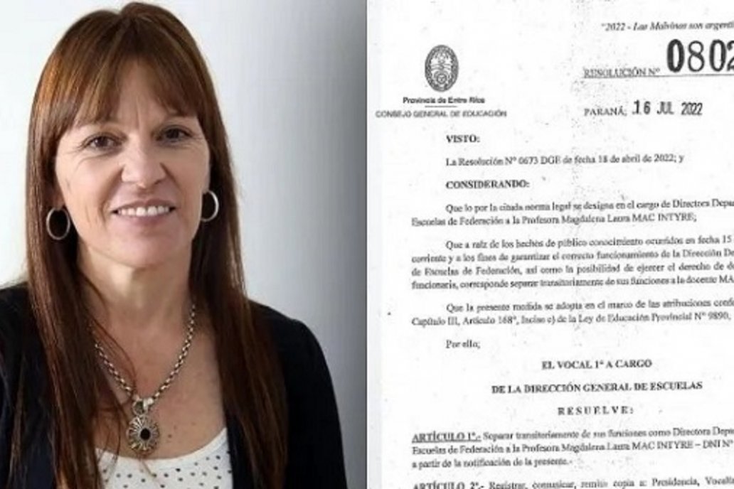 María Laura Mac Intyre hizo su descargo en redes sociales.