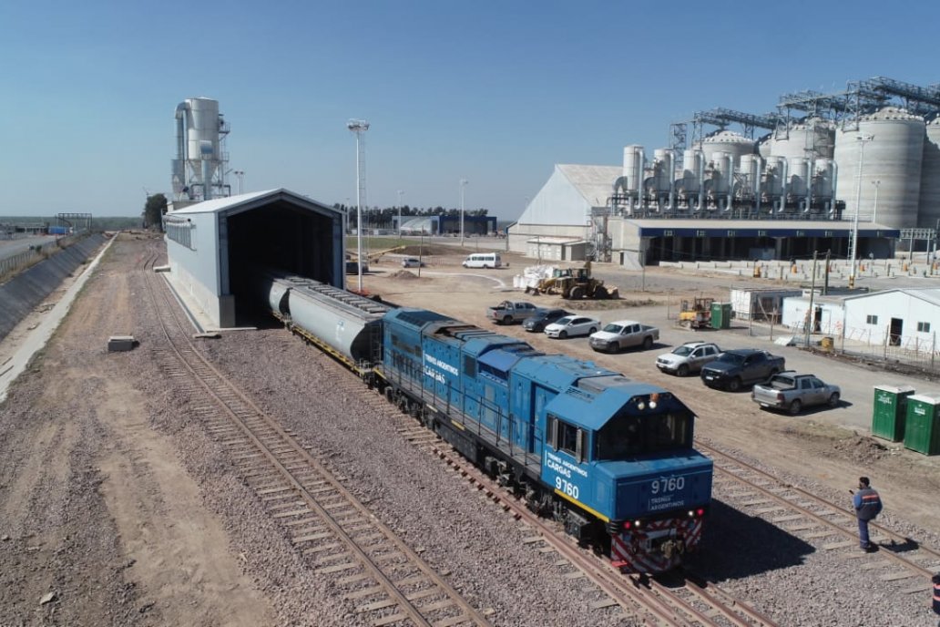 Trenes Argentinos Cargas registró el número más alto de carga transportada