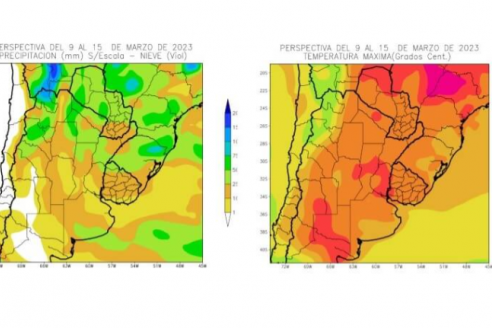 Pronostican una tormenta pero con calor y pocas lluvias