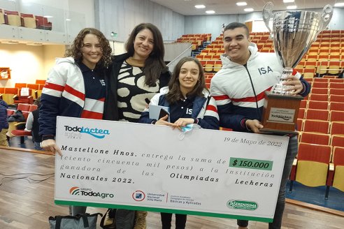 Pagan premios por 600.000 pesos en las Olimpíadas Lecheras