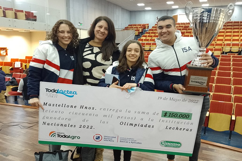 El año pasado ganaron alumnos del Instituto San Antonio de Villa María.