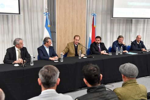 Bordet: "En Entre Ríos asumimos el desafío de autoabastecer de maíz a la avicultura"