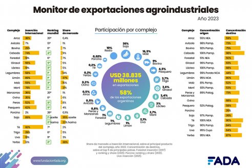 Exportaciones del campo en 2023, mucho ruido y pocos dólares