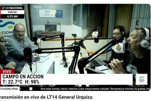 Campo en Acción vuelve este lunes al aire de las radios LT 14 y LT 15