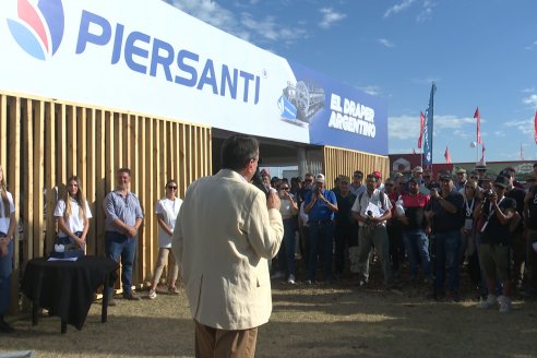 Piersanti celebró junto a Las Dos Jotas, los 15 años del lanzamiento de su cabezal draper en el país
