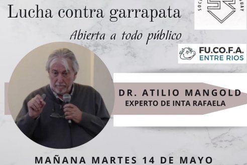 Charla técnica sobre garrapatas