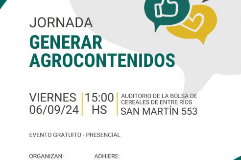 Jornada sobre los desafíos de generar agrocontenidos