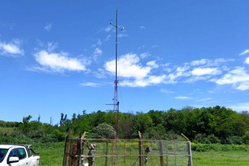 La provincia suma una nueva estación meteorológica