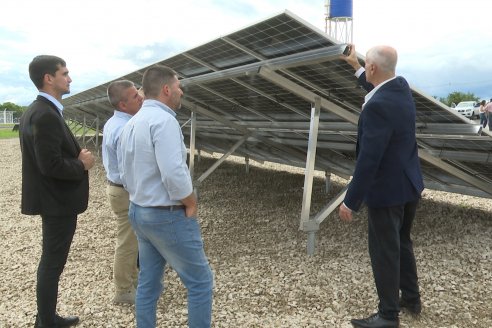 Grupo Motta puso en marcha el parque solar en complejo avícola de Conscripto Bernardi