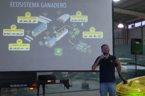 John Deere en Acción en Agronorte Morteros, Cba. - Presentación Ecosistema Ganadero Conectado