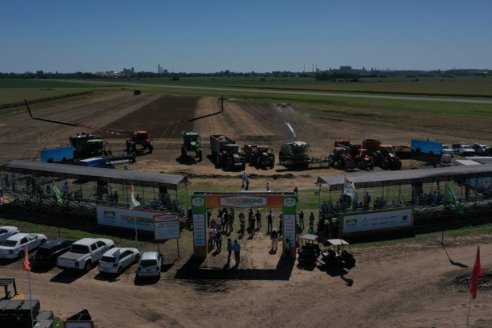 En Expoagro montan un tecnódromo para dar un espectáculo con más de 30 máquinas en movimiento