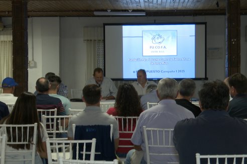 Asamblea de productores de la Fundación de Lucha Contra Fiebre Aftosa en Villaguay