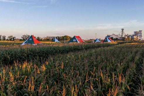“SupraRoad” hizo camino, atravesando miles de hectáreas de maíz