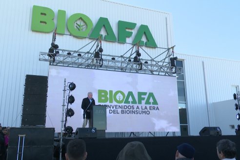 Inauguración Planta de Productos Biológicos de AFA - Ramallo, Buenos Aires