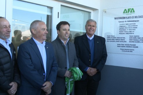 Inauguración Planta de Productos Biológicos de AFA - Ramallo, Buenos Aires