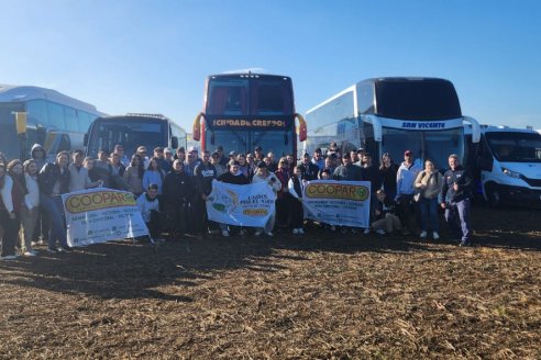 Jóvenes cooperativistas entrerrianos visitaron la Agroactiva 2025