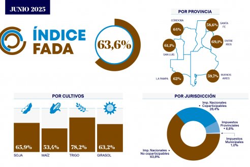 El 63,6% de la renta media nacional del agro es para pagar impuestos; pero en Entre Ríos sube un poco más