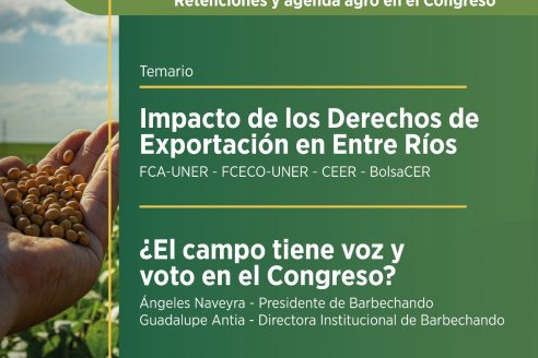 Retenciones y la agenda agro en el congreso Nacional