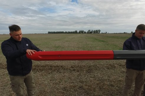 Weinbaur S.A. - Demostración Técnica a Campo para presentar a la Pulverizadora MF535R