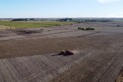 Agropecuaria Sauce Pinto: Puesta en marcha de Sembradora Doble Proposito de Dolbi DX 2142