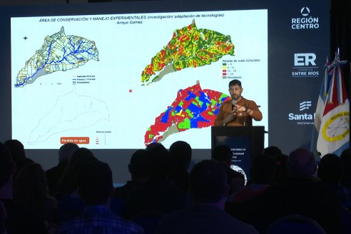 Jornada de Manejo y Conservación de suelos en la Region Centro - Paraná -