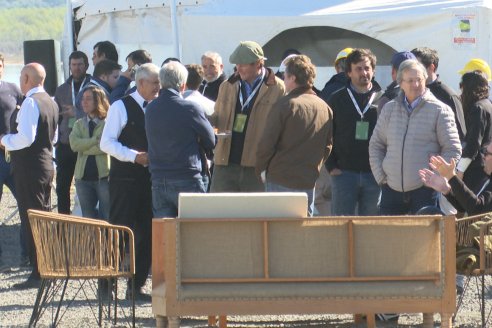 Inauguración Puerto de LDC en Santa Elena, Entre Ríos