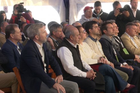Inauguración Puerto de LDC en Santa Elena, Entre Ríos