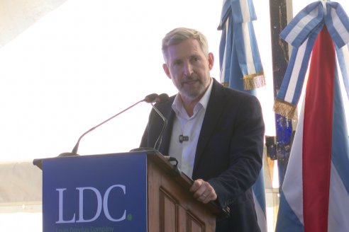 Inauguración Puerto de LDC en Santa Elena, Entre Ríos