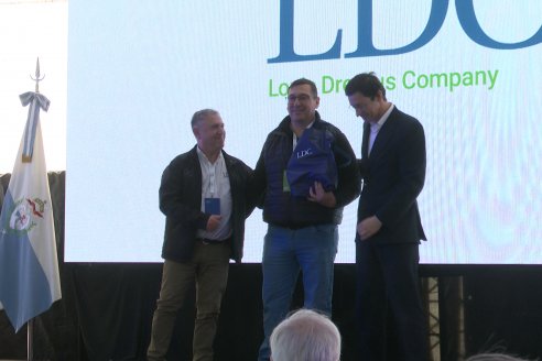 Inauguración Puerto de LDC en Santa Elena, Entre Ríos