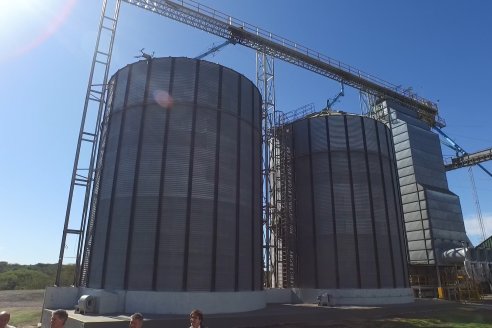 Inauguración Puerto de LDC en Santa Elena, Entre Ríos