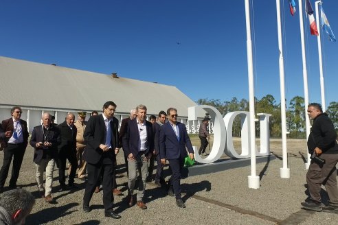 Inauguración Puerto de LDC en Santa Elena, Entre Ríos