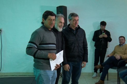 Acto de Certificación certificación a 51 ganaderos de los departamentos Diamante, Paraná y Nogoyá en Coop. La Ganadera