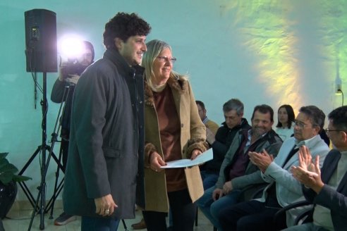 Acto de Certificación certificación a 51 ganaderos de los departamentos Diamante, Paraná y Nogoyá en Coop. La Ganadera