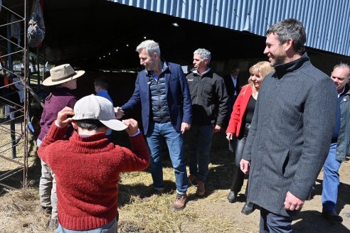 En la Rural, Frigerio anunció créditos para criadores de ovinos y caprinos
