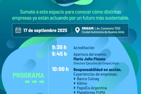 El campo y su industria se juntan para debatir sobre el futuro sustentable