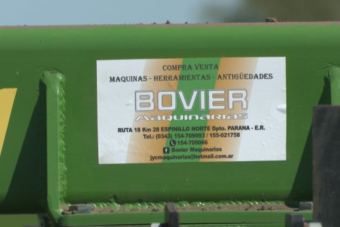 Dianámica a Campo de Bovier Maquinarias con Acondicionador de Suelos Tecno Campo
