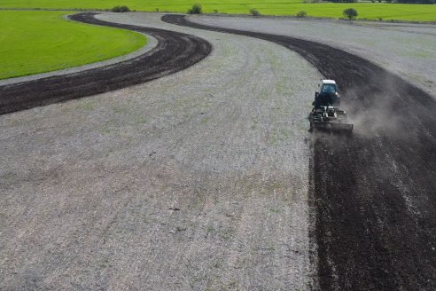 Dianámica a Campo de Bovier Maquinarias con Acondicionador de Suelos Tecno Campo