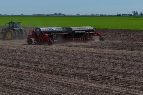 Prueba del prototipo de Sembradora Giorgi Argentun-Max: Experiencia en Zavalla, Santa Fe