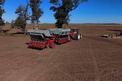 Prueba del prototipo de Sembradora Giorgi Argentun-Max: Experiencia en Zavalla, Santa Fe