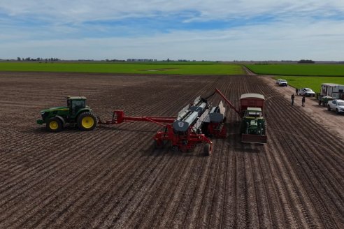 Prueba del prototipo de Sembradora Giorgi Argentun-Max: Experiencia en Zavalla, Santa Fe